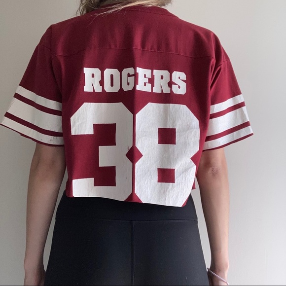 ❗️SOLD❗️Vintage Redskins George Rodgers Jersey Tee - Picture 2 of 7